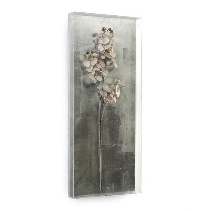 John Richard Silver Orchid Wall Art