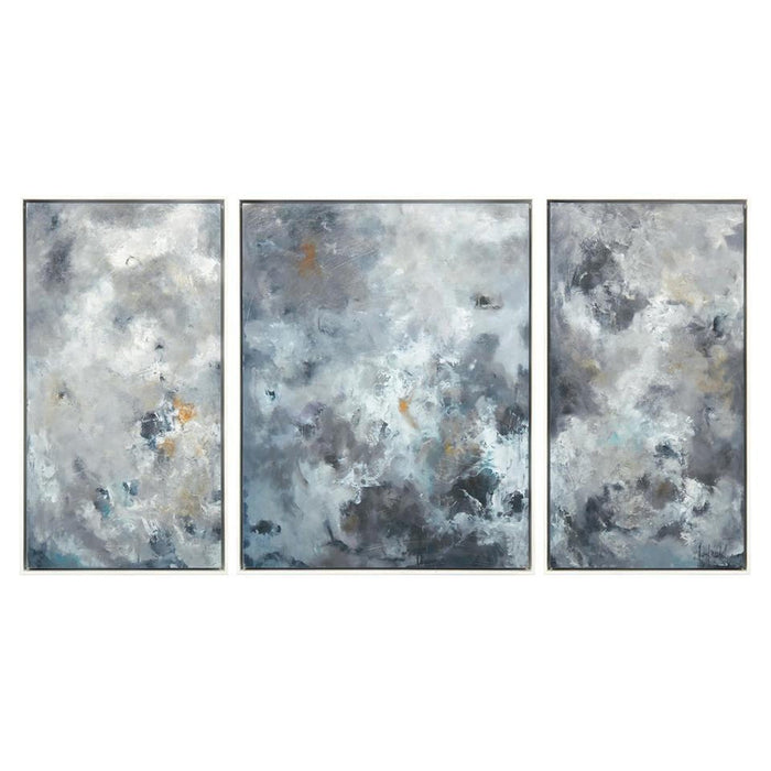 John Richard Kent Walsh's Golden Glow Triptych Wall Art