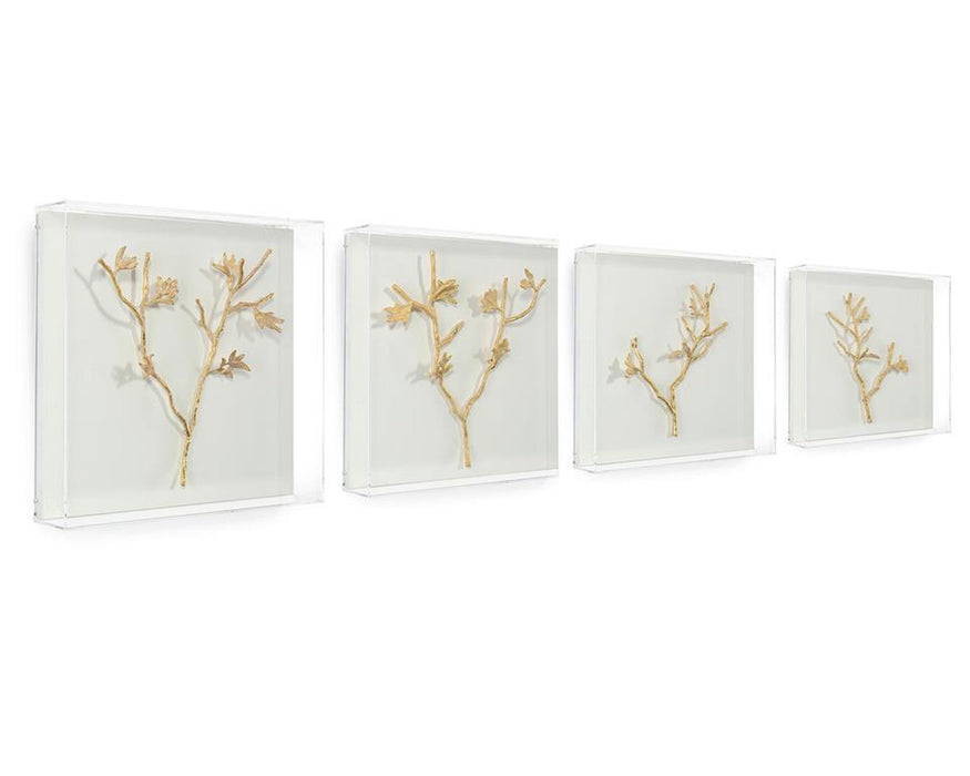 John Richard Gold Branches Wall Art