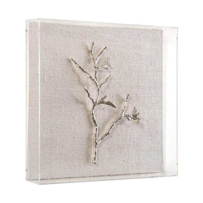 John Richard Silver Branches Wall Art