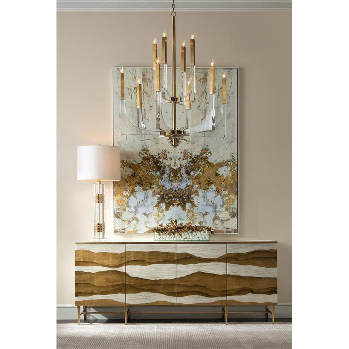 John Richard Mark Mcdowell's Gilded Ivory Wall Art