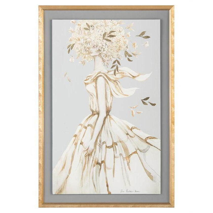 John Richard Zana Brown's Golden Femme Wall Art