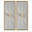 John Richard Set of Two North Star Wall Decor Wall Art