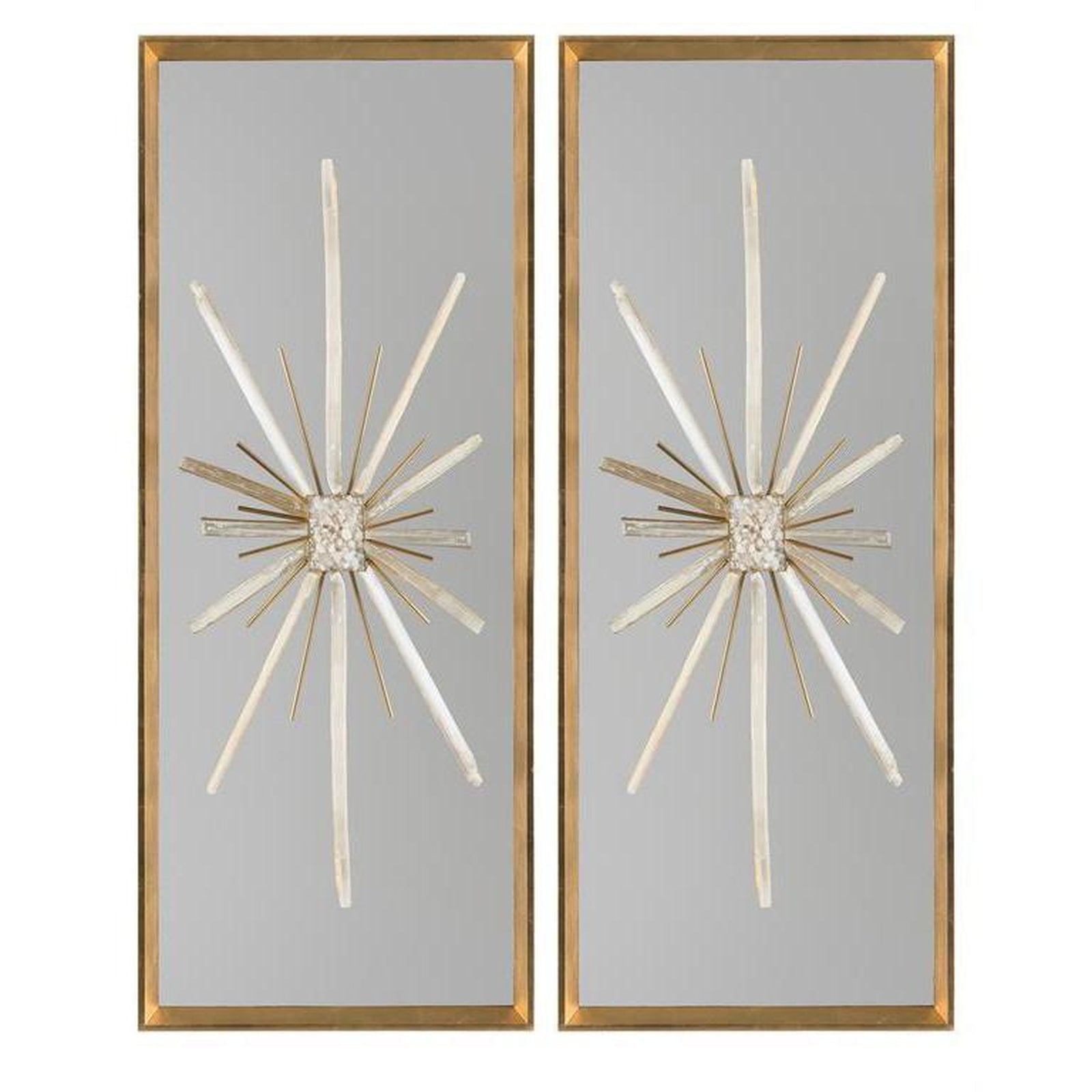 John Richard Set of Two North Star Wall Decor Wall Art