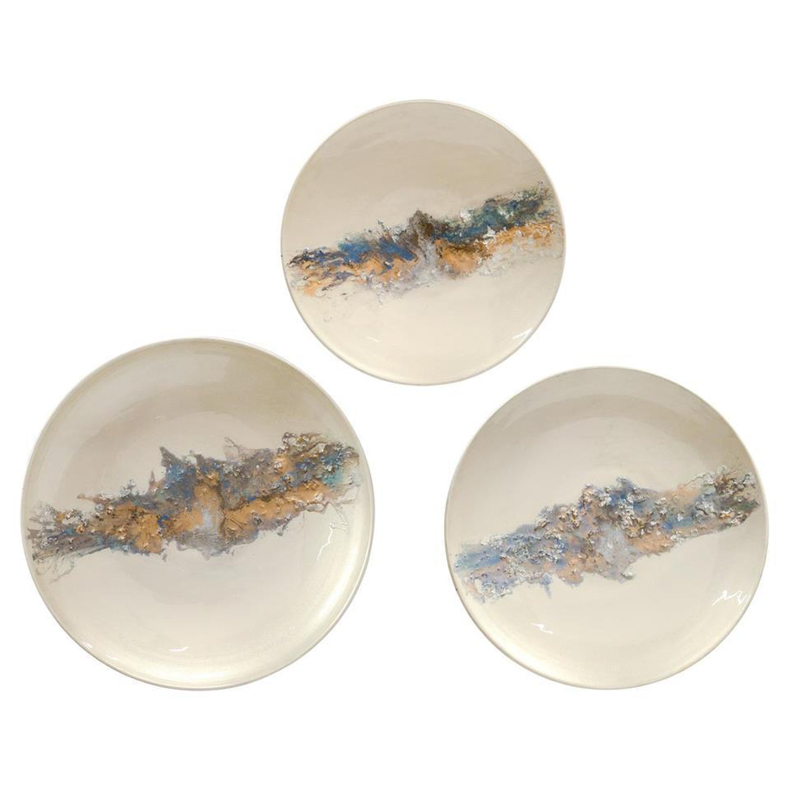 John Richard Azure Wall Art (Set Of Three)