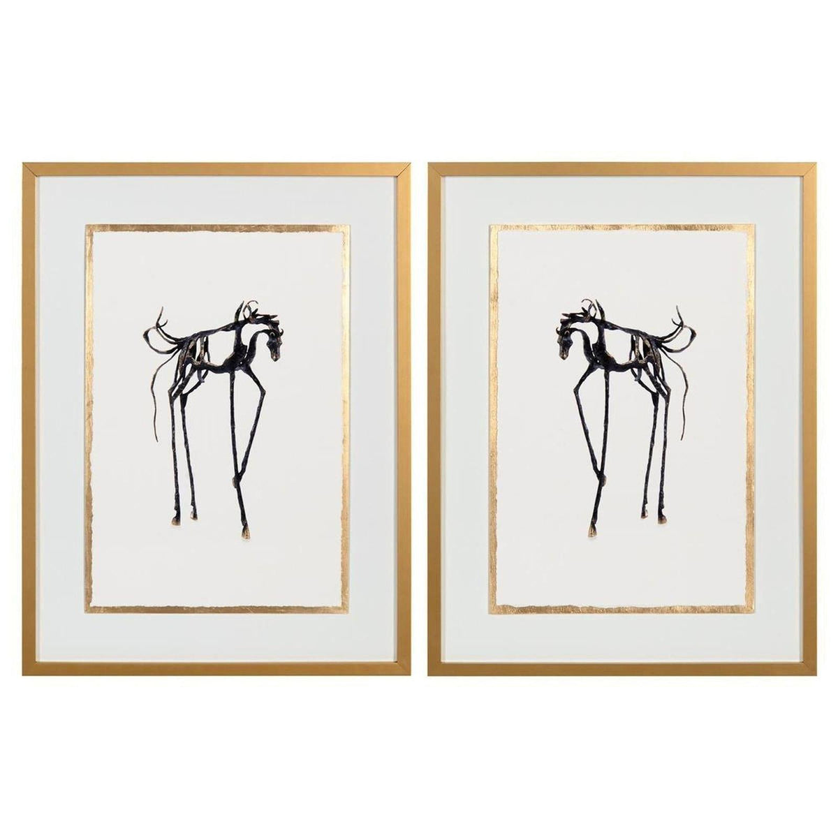 John Richard Horse Sculpture I Wall Art