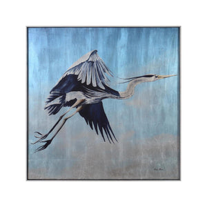 John Richard Annie Moran's Soaring Blue Wall Art