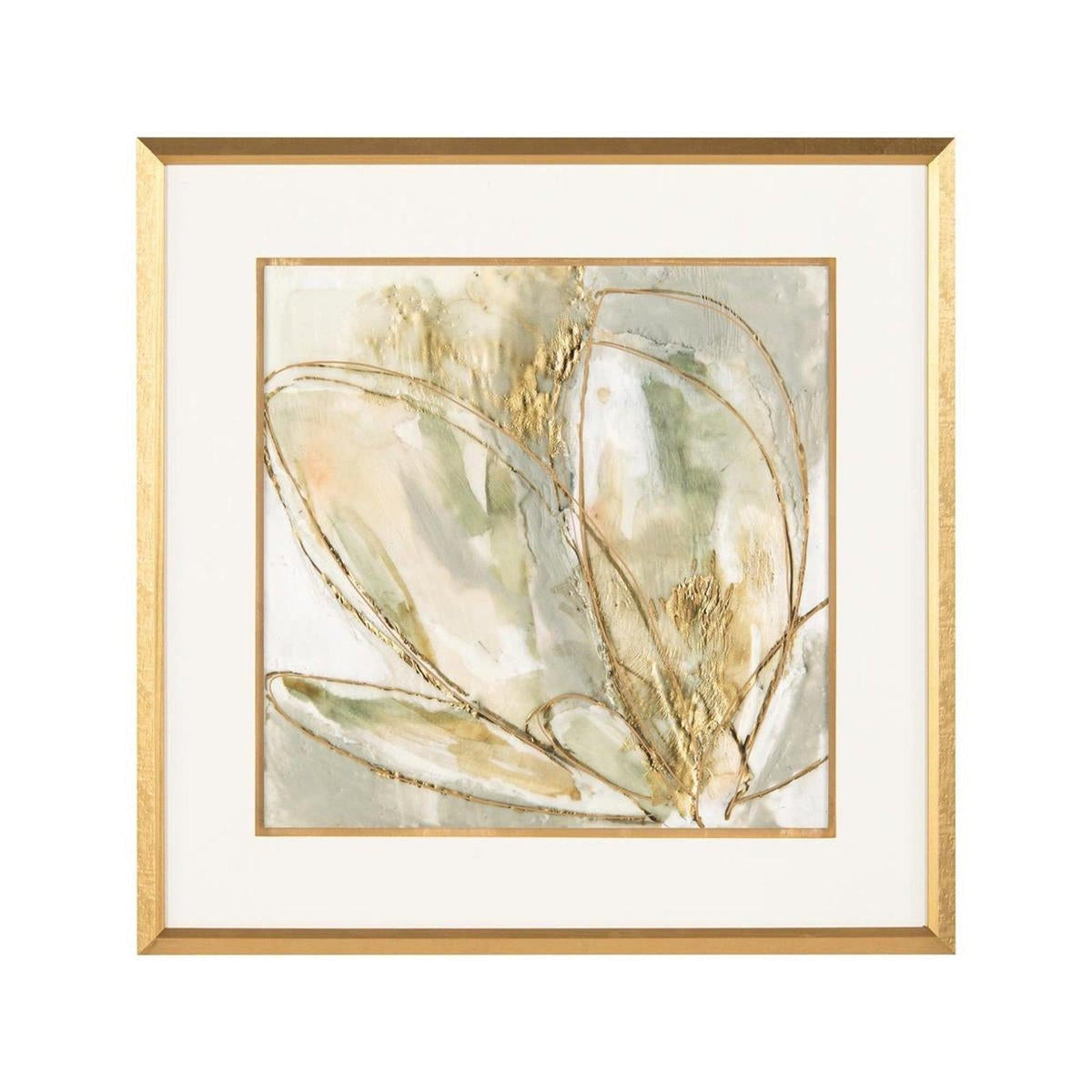 John Richard Blooming Gold Wall Art