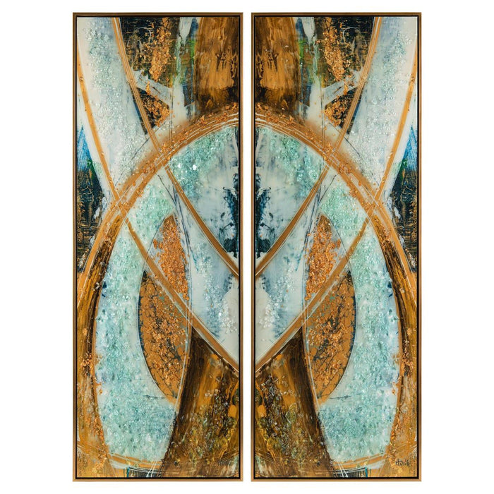 John Richard Mary Hong's Manhattan Diptych Wall Art