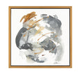 John Richard Jackie Ellens' Gold, Silver, And Grey Wall Art