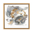 John Richard Jackie Ellens' Gold, Silver, And Grey Wall Art