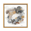 John Richard Jackie Ellens' Gold, Silver, And Grey Wall Art