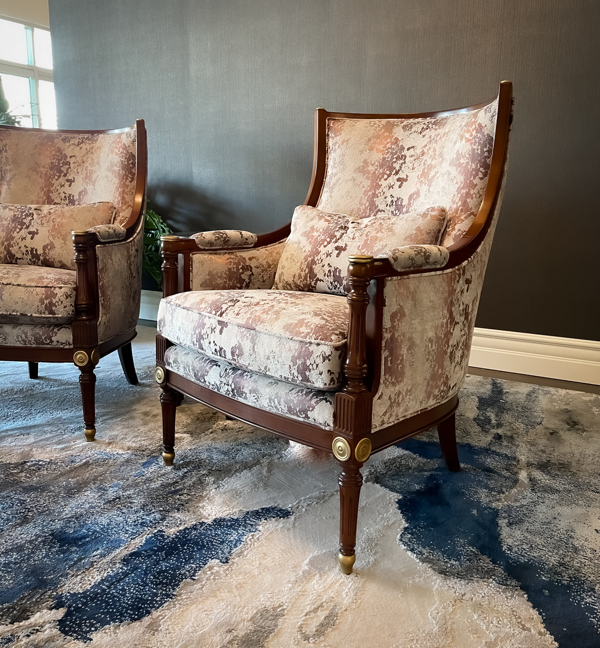 Theodore Alexander Fairfax Chair Floor Sample