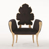 Global Views Black Wiggle Chair