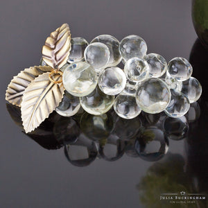 Global Views Clear Grape Cluster