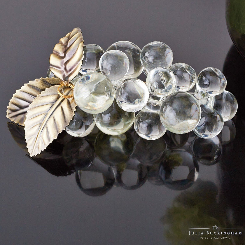Global Views Clear Grape Cluster