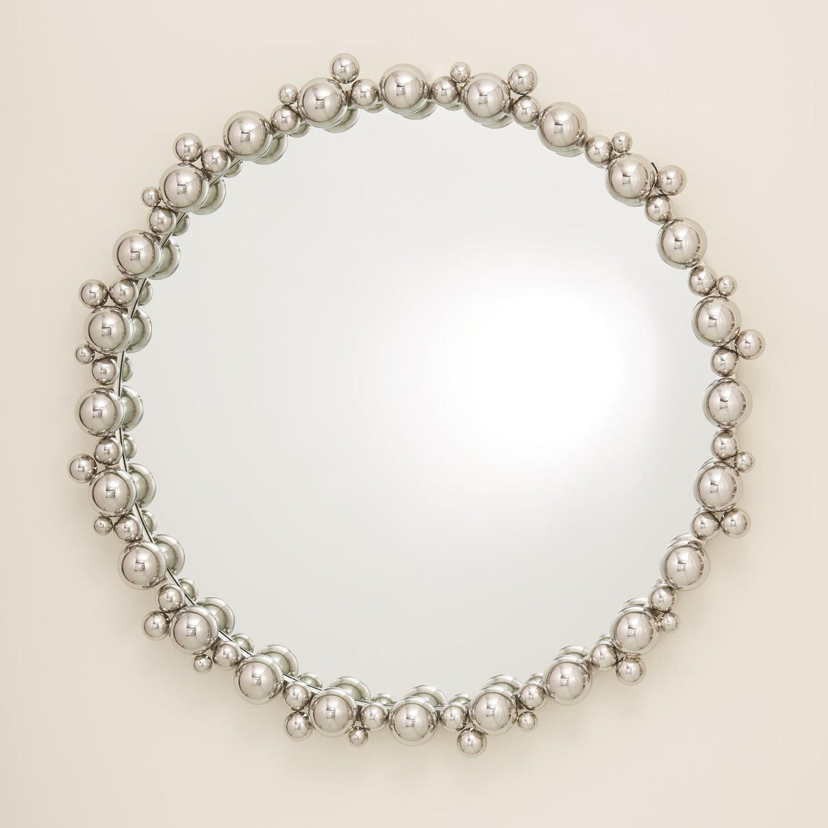 Global Views Nickel Bubble Mirror