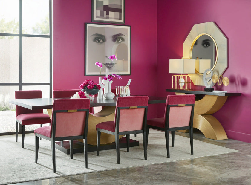 Theodore Alexander Jamie Drake Vree Dining Side Chair - Set of 2 DSC