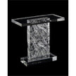 John Richard Textured Crystal Side Table