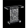 John Richard Textured Crystal Side Table