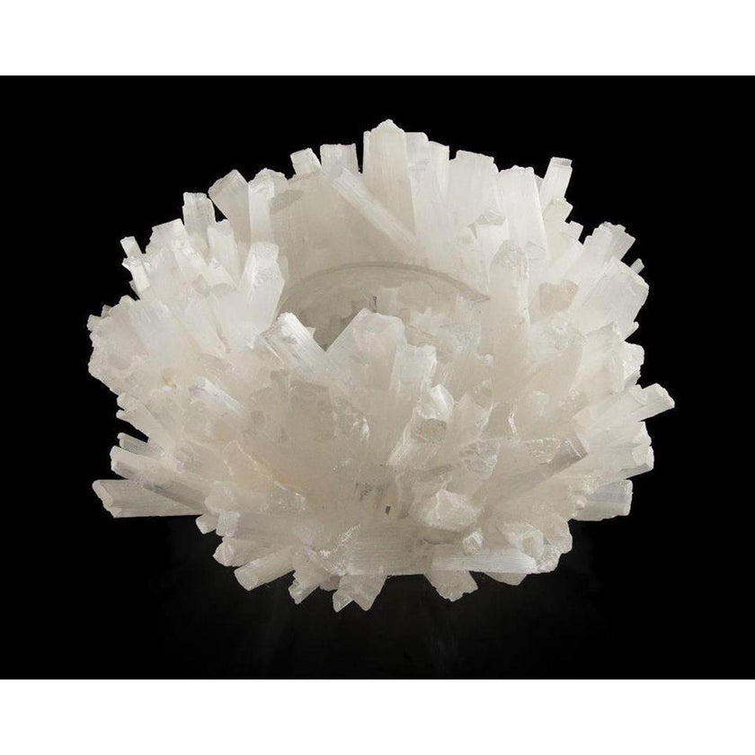 John Richard Decor Selenite Satin Spar Bowl
