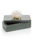 John Richard Gray Box with Quartz - 10663
