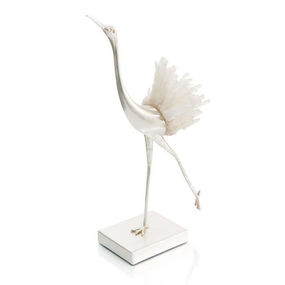 John Richard Decor Quartz Egret