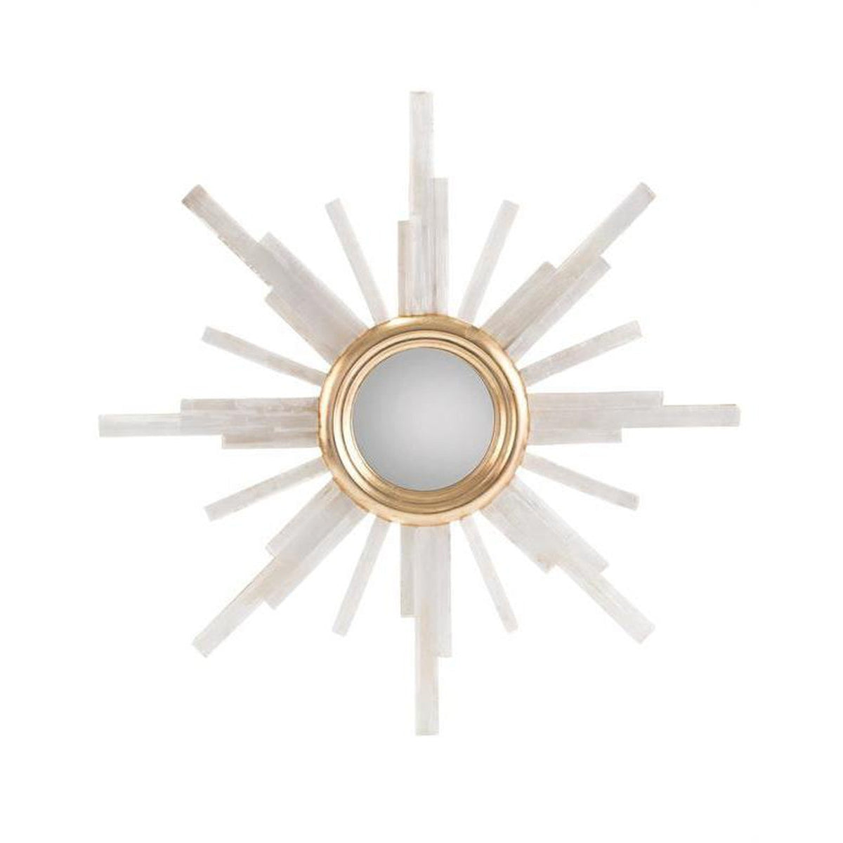 John Richard Selenite Star Mirror