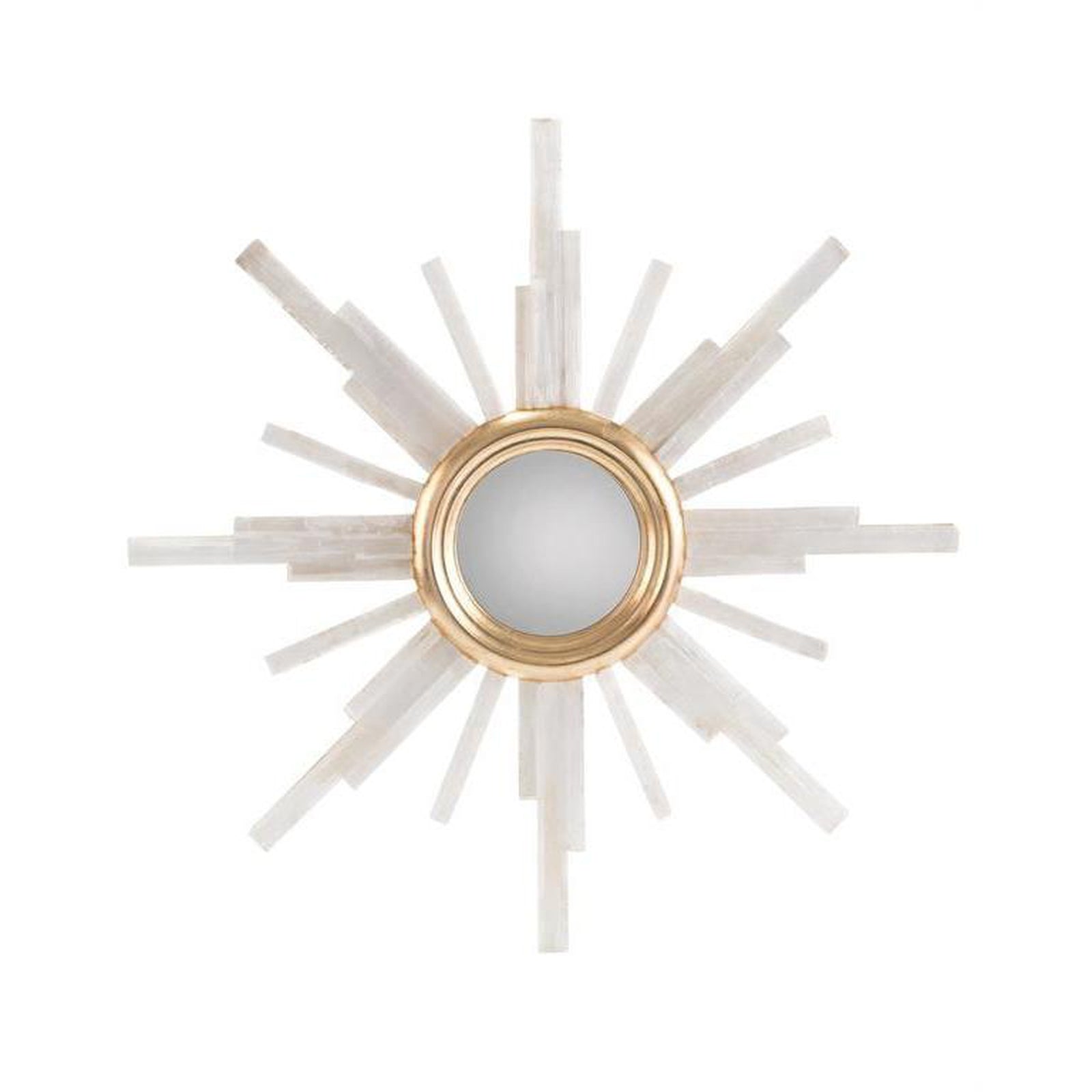 John Richard Selenite Star Mirror