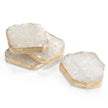 John Richard Decor Set of Four Selenite Coasters