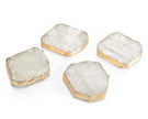 John Richard Decor Set of Four Selenite Coasters