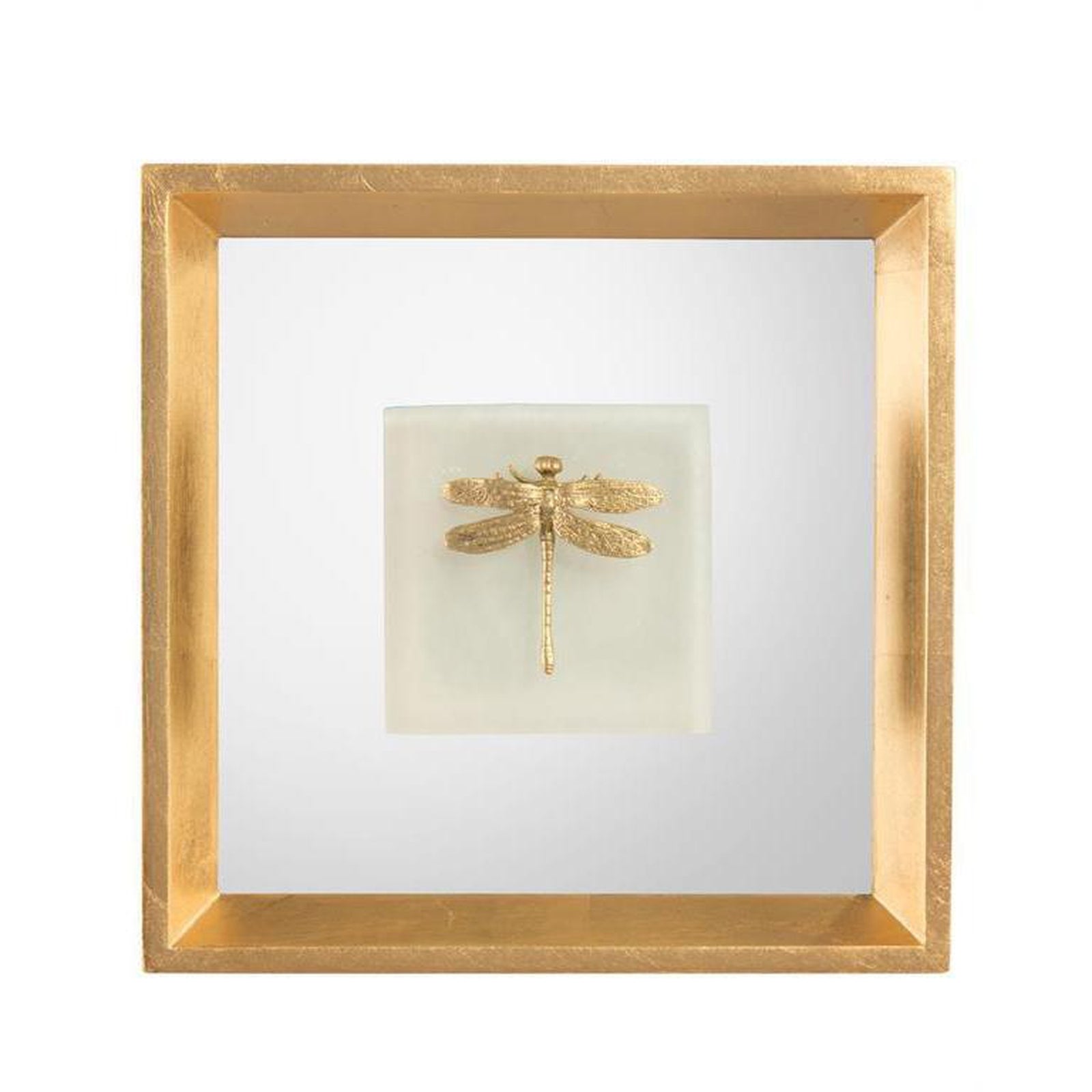 John Richard Decor Dragonfly on Alabaster Wall Art