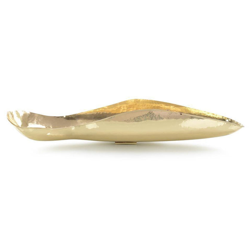 John Richard Decor Sculptural Brass Bowl