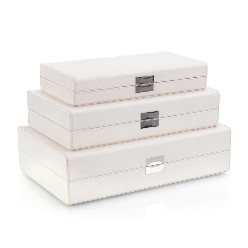 John Richard Decor Set of Three Alexa Boxes