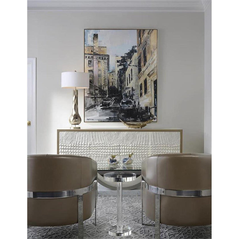 John Richard Decor Bird on Celestite Rock