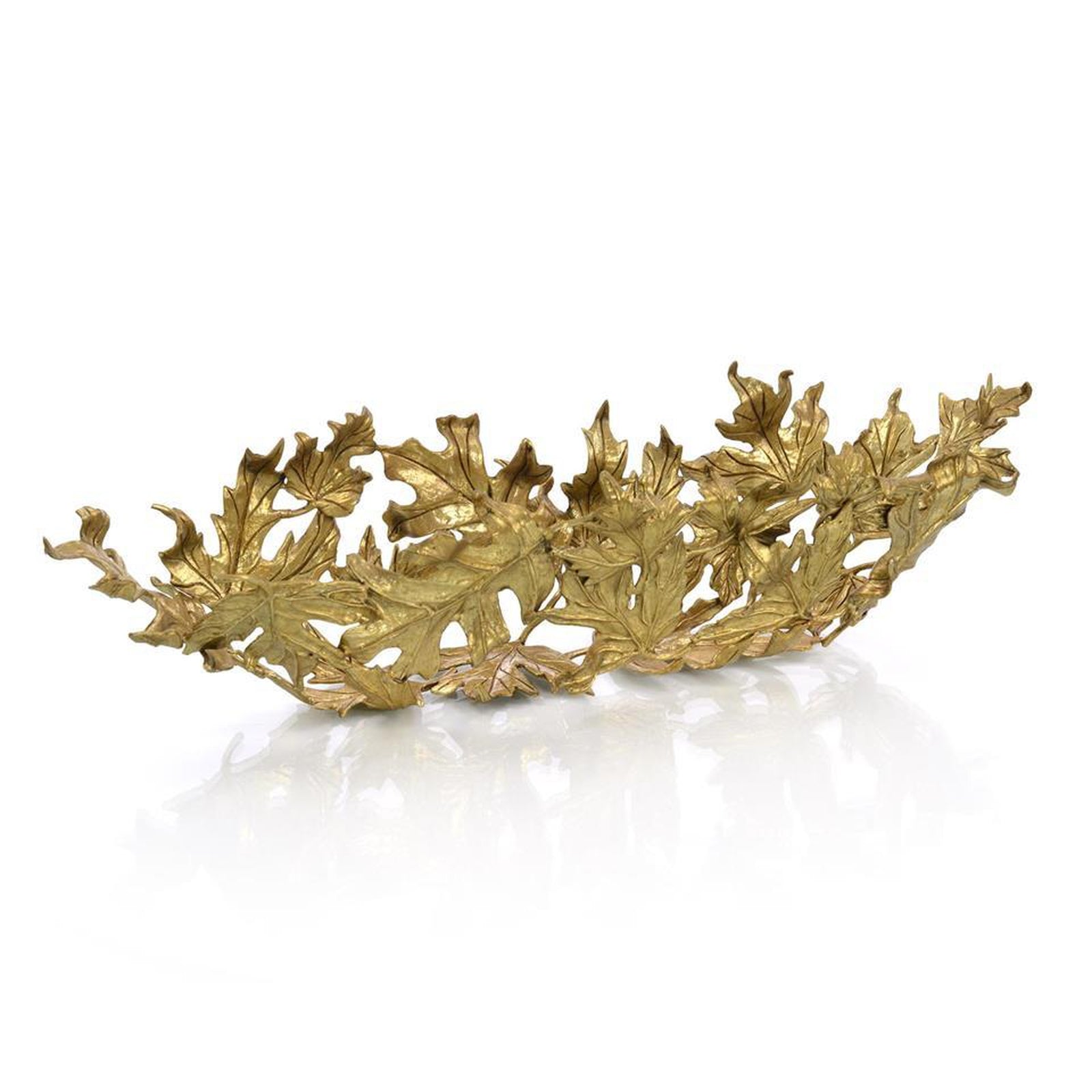 John Richard Decor Falling Leaves Oblong Bowl