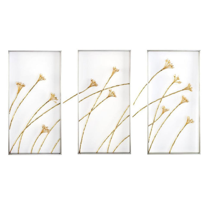 John Richard Set of Three Windswept Triptych Wall Panels Wall Art