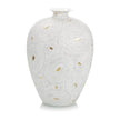 John Richard White Porcelain Vase with Gold