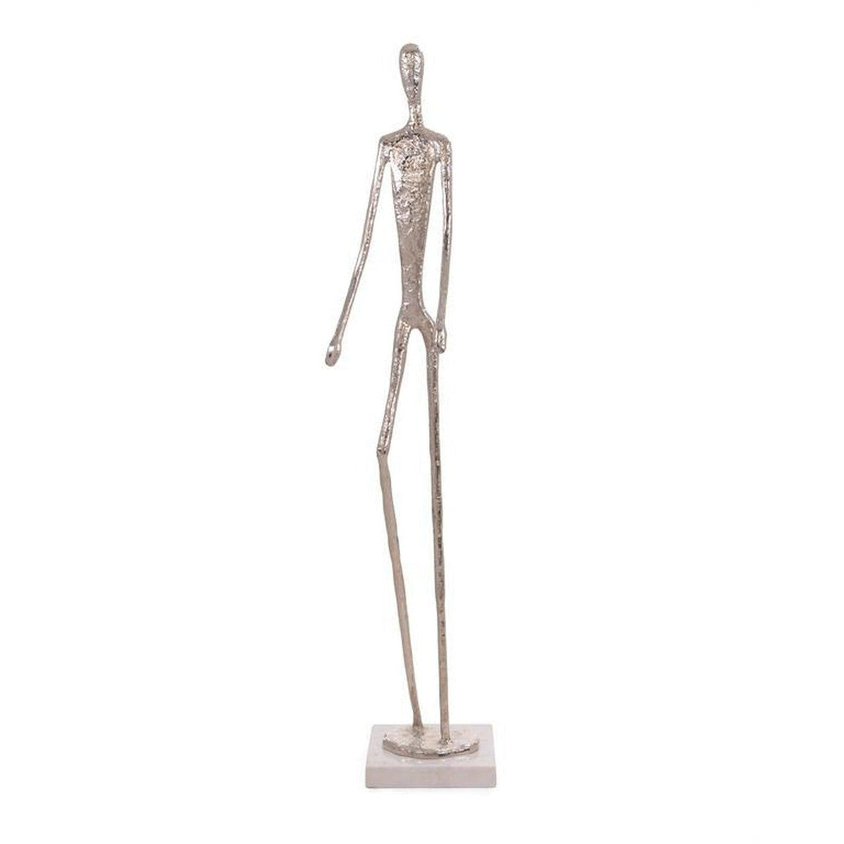 John Richard Decor Nickel Figure Sculpture