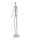 John Richard Decor Nickel Figure Sculpture