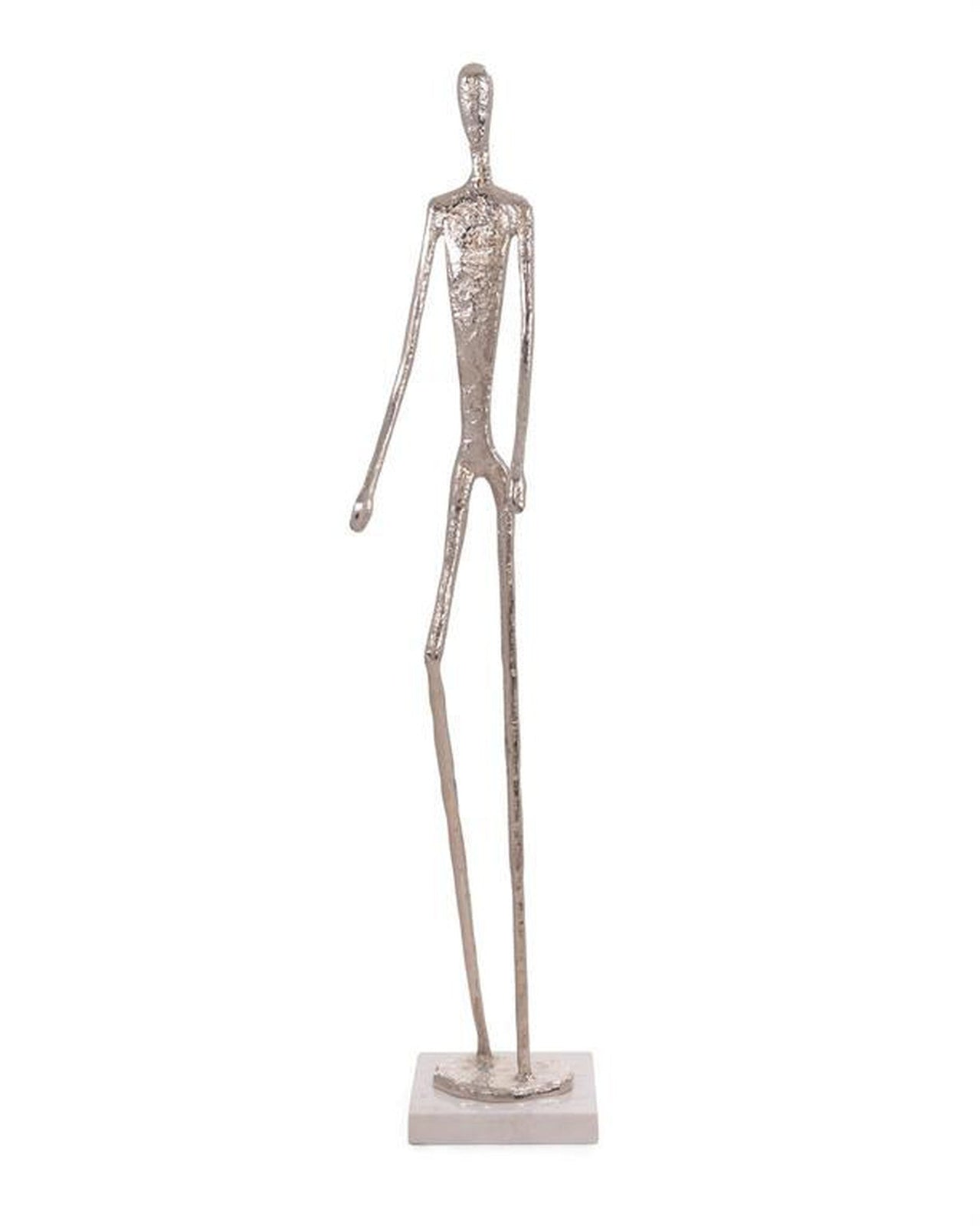 John Richard Decor Nickel Figure Sculpture