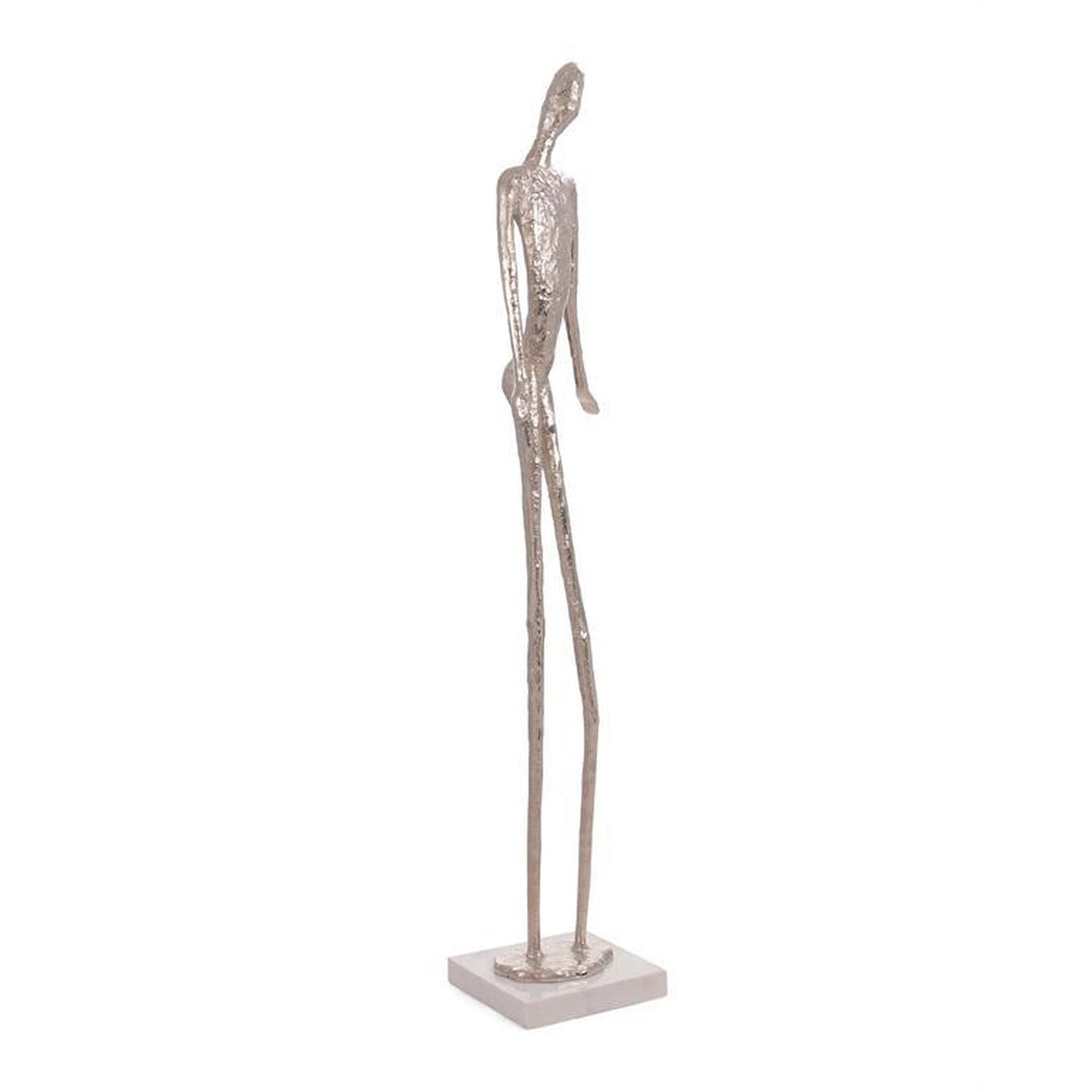 John Richard Decor Nickel Figure Sculpture