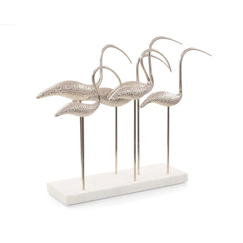 John Richard Decor Crane Sculpture