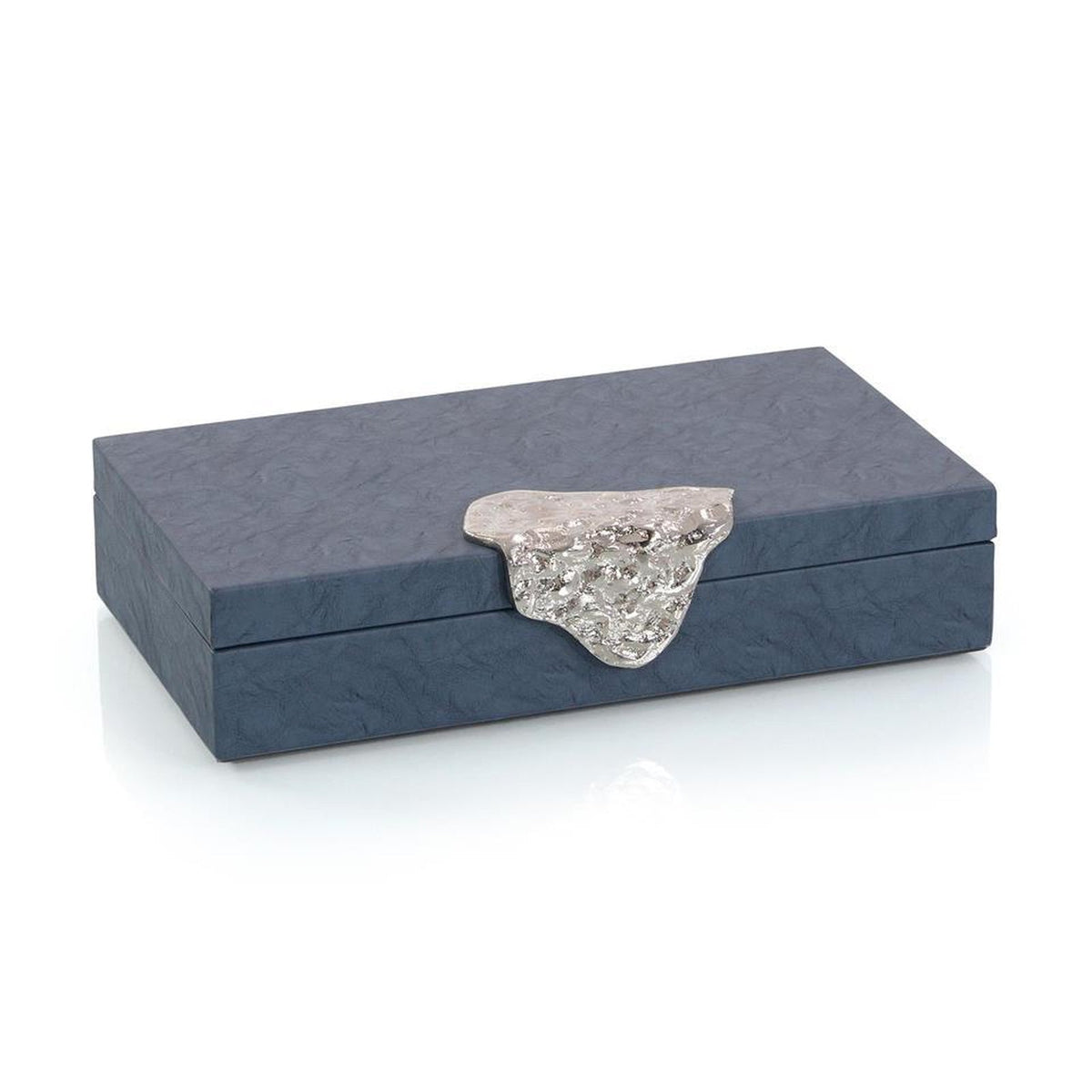 John Richard Decor Gypsy Blue Leather Box