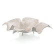 John Richard Decor Draped Fabric Square Bowl