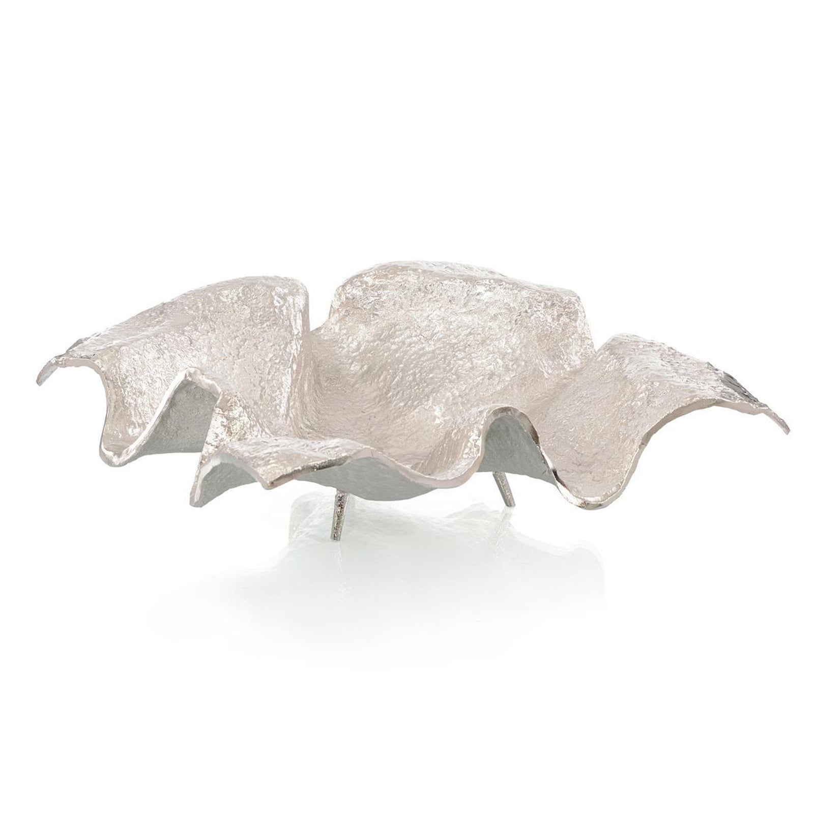 John Richard Decor Draped Fabric Square Bowl