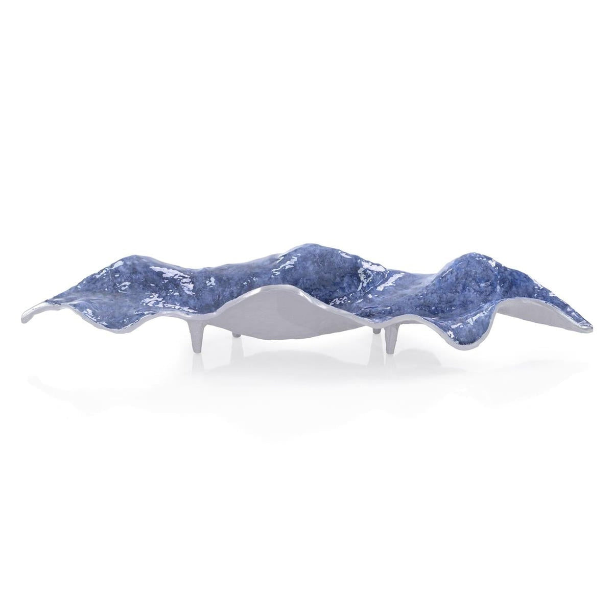 John Richard Decor Blue River Leaf Tray