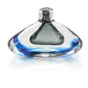 John Richard Decor Handblown Sky Blue And Grey Glass Vase I