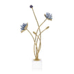 John Richard Decor Cyanite Floral Sculpture