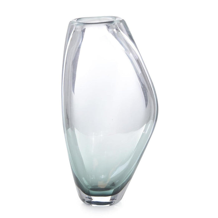 John Richard Handblown Translucent Navy Blue Glass Vase I